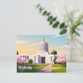 Oregon State Capitol VS Briefkaart (Staand voorkant)