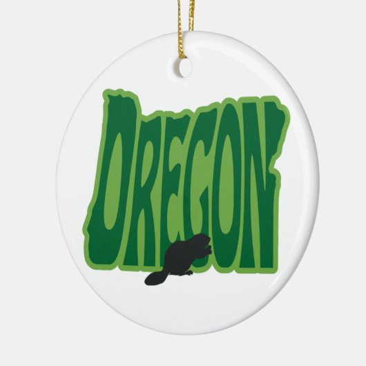 Oregon State Christmas Tree Ornament (Links)