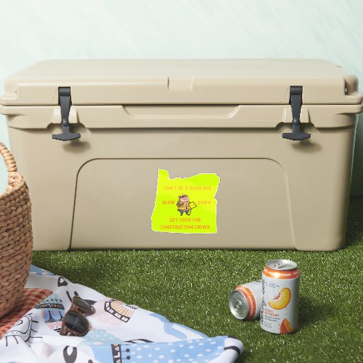 Oregon State Don't Be A Road Hog Sticker (Koeler)