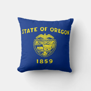 Oregon State Flag American MoJo Pillow Kussen