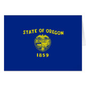 Oregon State Flag Design (Voorkant Horizontaal)