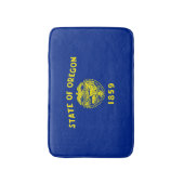 Oregon State Flag Design Badmat (Voorkant Verticaal)