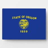 Oregon State Flag Design Fotoplaat (voorkant)