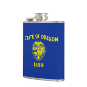 Oregon State Flag Design Heupfles (Links)