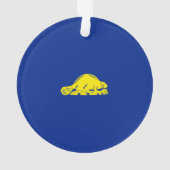 Oregon State Flag Design Ornament (achterkant)