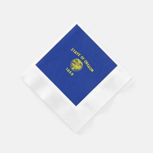 Oregon State Flag Design Servetten (Hoek)