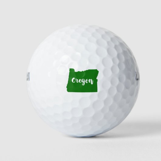 Oregon State Green Golfballen (Voorkant)