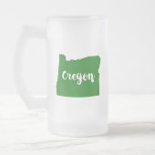 Oregon State Green Matglas Bierpul (Links)