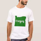 Oregon State Green T-shirt (Voorkant)
