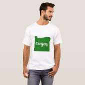 Oregon State Green T-shirt (Voorkant volledig)