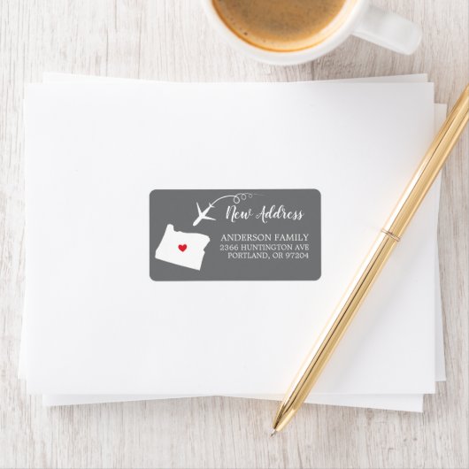 Oregon State | Nieuw label retour adres (Insitu)