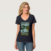 Oregon State Parks Eclipse 2017 T-shirt (Voorkant volledig)