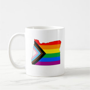 Oregon State Pride LGBTQ Progress Pride Koffiemok