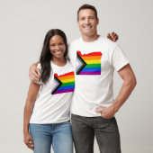 Oregon State Pride LGBTQ Progress Pride T-shirt (Unisex)