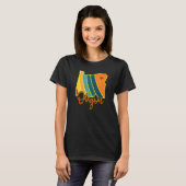 Oregon State Pride Sunset I Love Oregon T-shirt (Voorkant volledig)