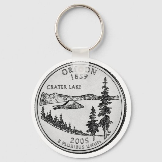 Oregon State Quarter Sleutelhanger (Voorkant)