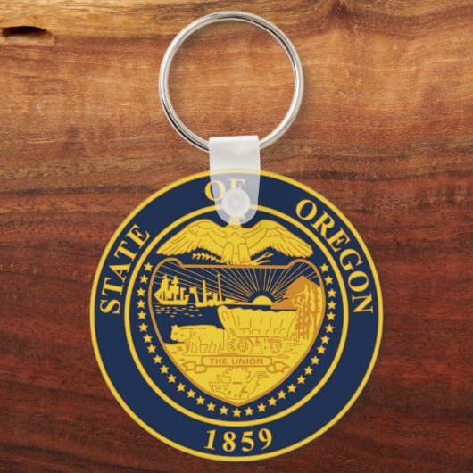 Oregon State Seal Sleutelhanger (Voorkant)