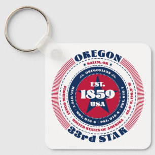 Oregon State Sleutelhanger