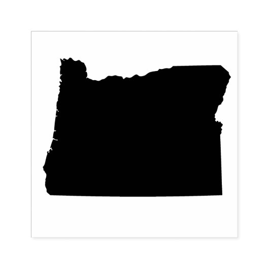 Oregon State Solid Rubber Art Stamp Rubberstempel (Afrduk)