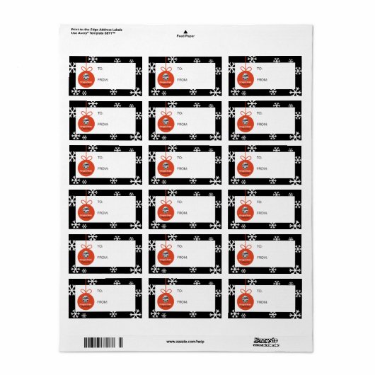 Oregon State University Etiket (Full Sheet)