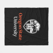 Oregon State University Fleece Deken (Voorkant (Horizontaal))