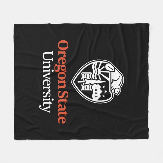 Oregon State University Fleece Deken (Voorkant (Horizontaal))