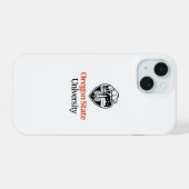 Oregon State University iPhone 15 Case (Achterkant horizontaal)