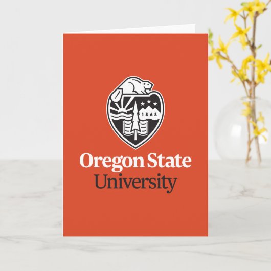 Oregon State University Kaart (Gele Bloem)