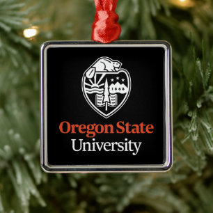 Oregon State University Metalen Ornament