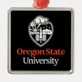 Oregon State University Metalen Ornament (Voorkant)