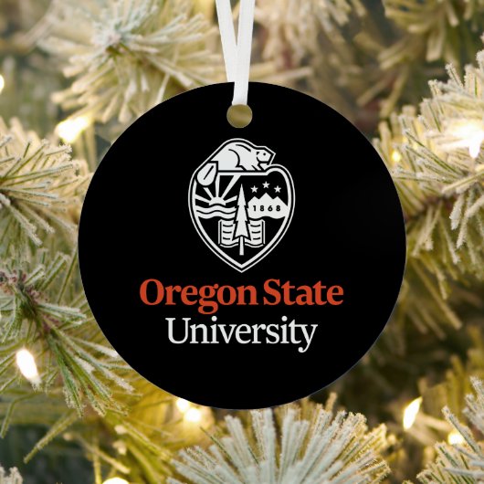 Oregon State University Metalen Ornament (Insitu)