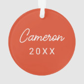 Oregon State University Ornament (achterkant)