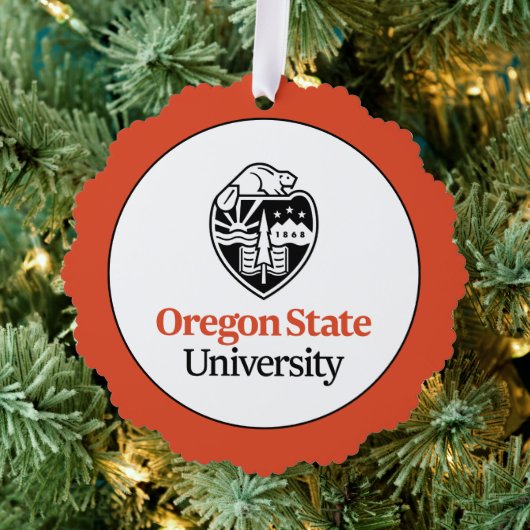 Oregon State University Ornament Kaart (Insitu (Drie))