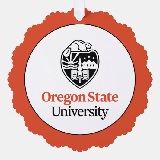 Oregon State University Ornament Kaart (Voorkant)
