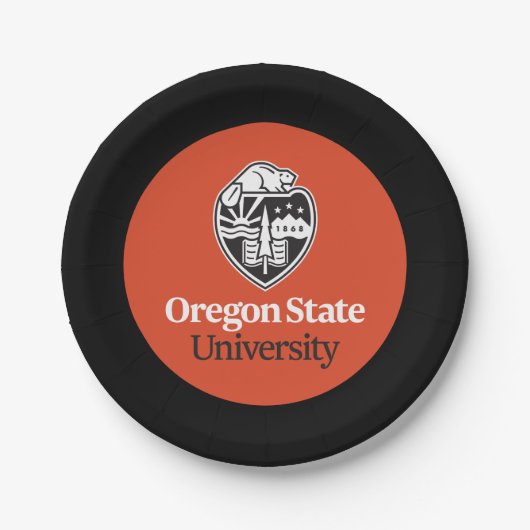 Oregon State University Papieren Bordje (Voorkant)