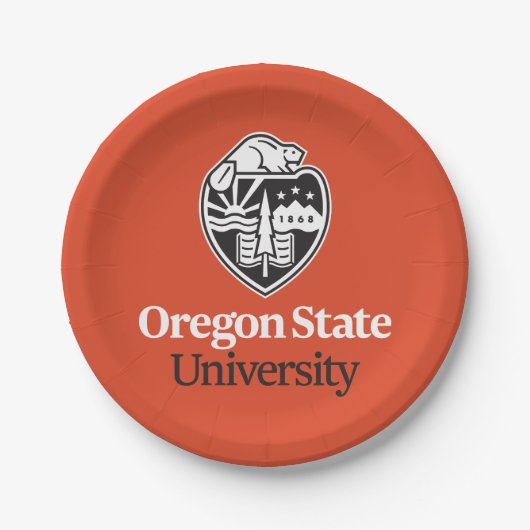 Oregon State University Papieren Bordje (Voorkant)