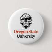 Oregon State University Ronde Button 5,7 Cm (Voorkant)