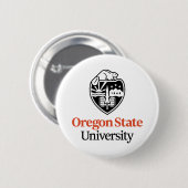 Oregon State University Ronde Button 5,7 Cm (Voorkant /achterkant)