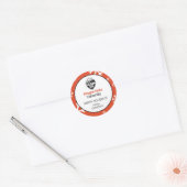 Oregon State University Ronde Sticker (Envelop)