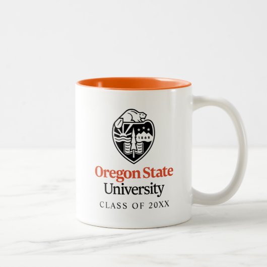 Oregon State University Tweekleurige Koffiemok (Rechts)