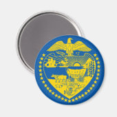 Oregon State Vlag Magnet (Voorkant / Achterkant)