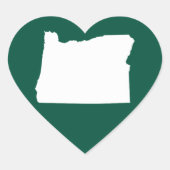 Oregon State White Hart Sticker (Voorkant)