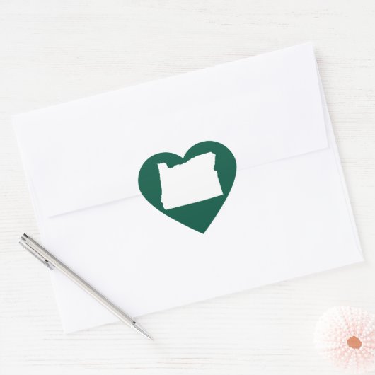 Oregon State White Hart Sticker (Envelop)