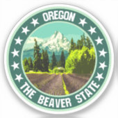 Oregon Sticker (Voorkant)