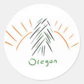 Oregon Sticker (Voorkant)