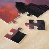 Oregon strand en zee stacks, zonsondergang legpuzzel (Zijkant)