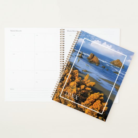 Oregon strand uitzicht in Bandon Planner (Display)
