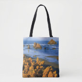 Oregon strandzicht in Bandon Tote Bag (Voorkant)
