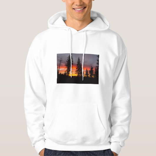 Oregon Sunrise Hoodie Sweatshirt (Voorkant)