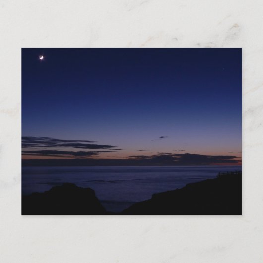 Oregon Sunset Briefkaart (Voorkant)